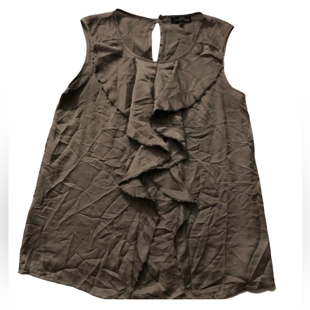 Women Signature Next Size 12 Gray Color Sleeveless Top - 0700